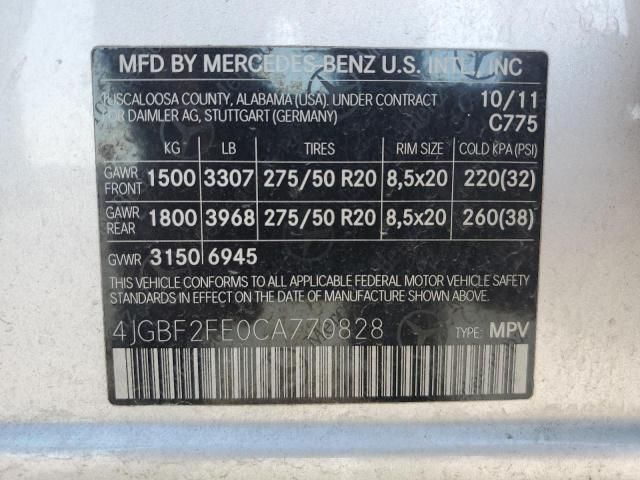 2012 Mercedes-Benz GL 350 Bluetec