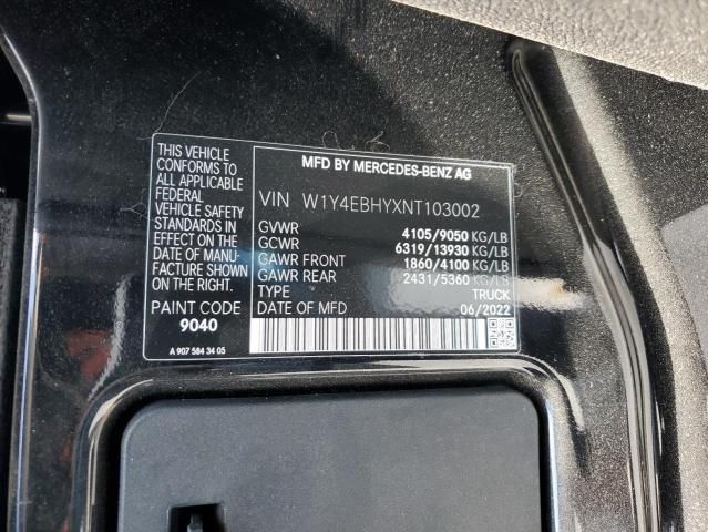 2022 Mercedes-Benz Sprinter 2500