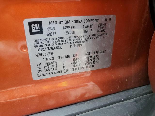 2016 Chevrolet Trax 1LT