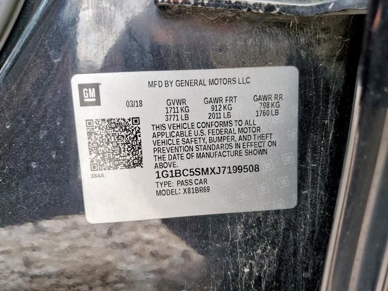 2018 Chevrolet Cruze LS