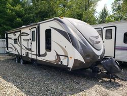 Salvage trucks for sale at West Warren, MA auction: 2015 Keystone 2015 Dutchman Premier