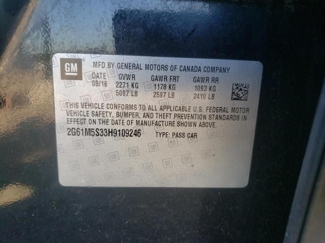 2017 Cadillac Xts Luxury