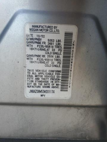 2003 Nissan Murano sl