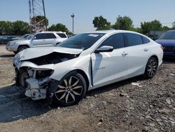 Chevrolet salvage cars for sale: 2017 Chevrolet Malibu LT