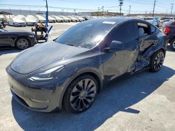 Tesla Vehiculos salvage en venta: 2024 Tesla Model y