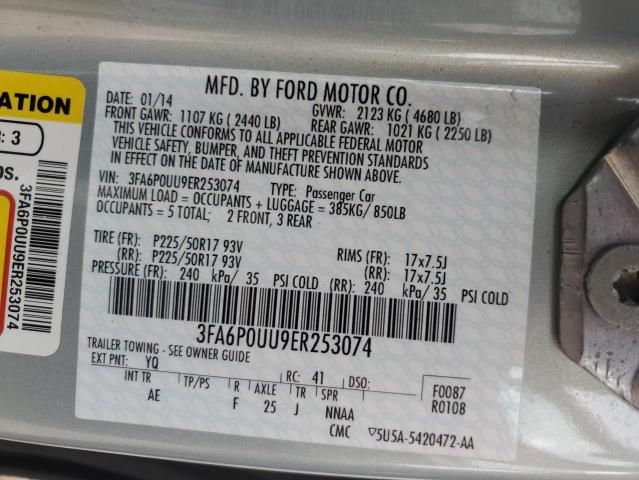 2014 Ford Fusion S Hybrid