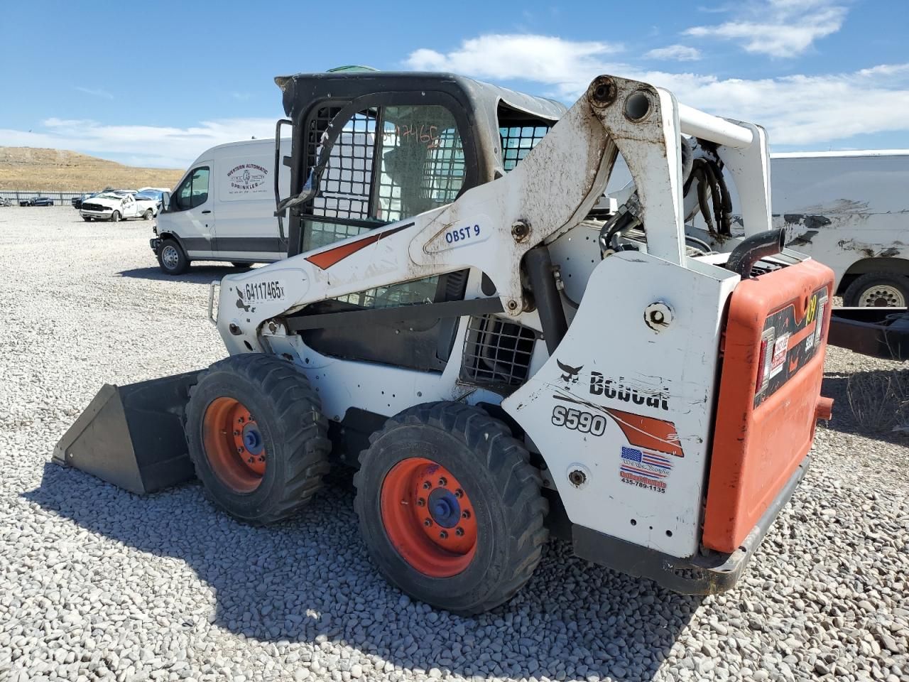 2017 Bobcat S590 Skid Steer Loader