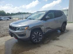 Jeep Compass Trailhawk salvage cars for sale: 2019 Jeep Compass Trailhawk