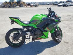 Salvage motorcycles for sale at San Diego, CA auction: 2023 Kawasaki EX650 R