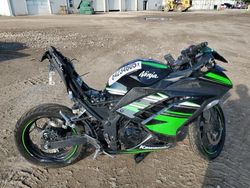 Vehiculos salvage en venta de Copart Davison, MI: 2017 Kawasaki EX300 B