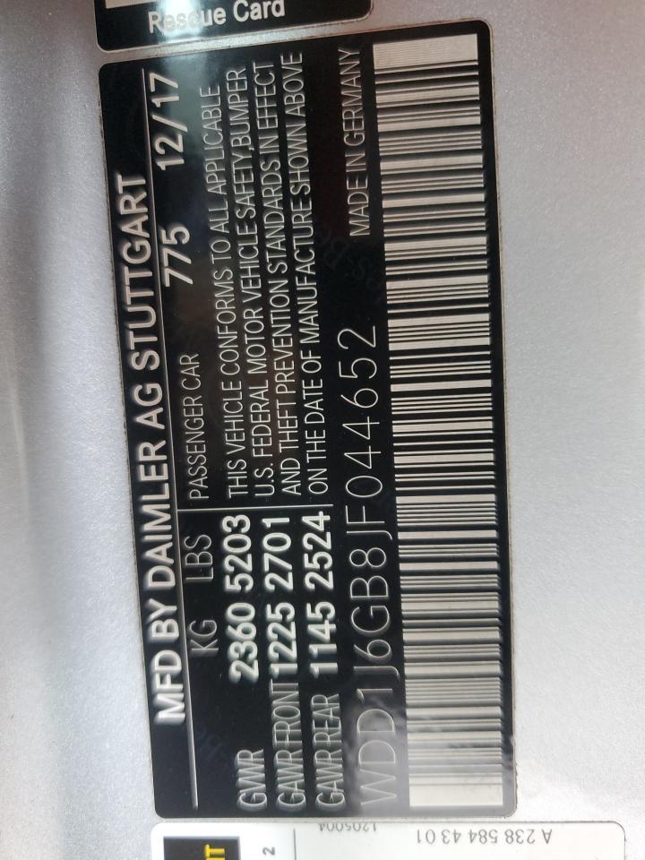 2018 Mercedes-Benz E 400 4matic