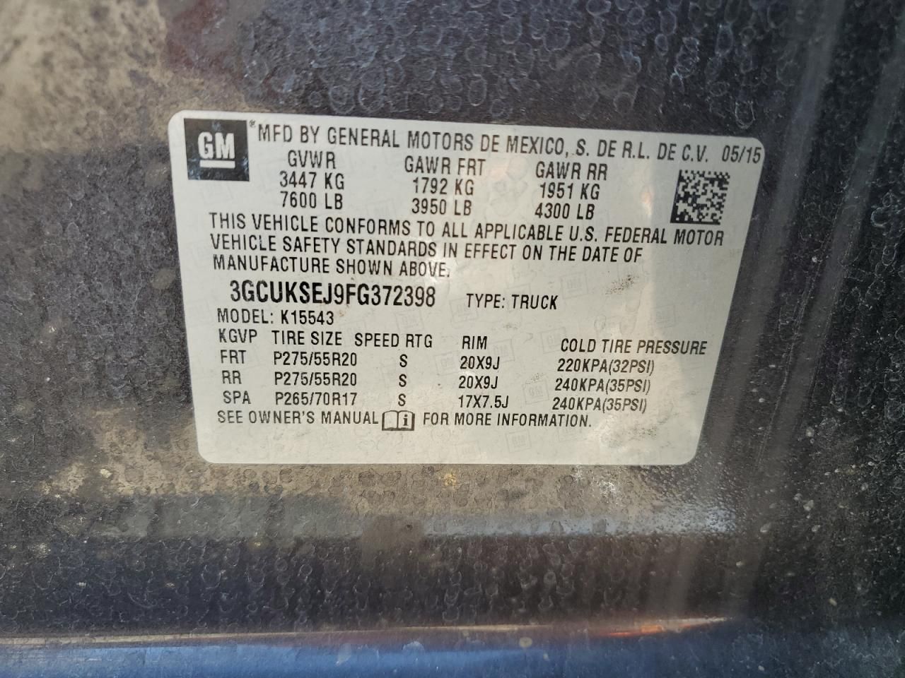 2015 Chevrolet Silverado K1500 LTZ