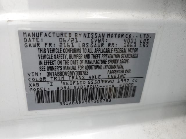 2021 Nissan Sentra SR