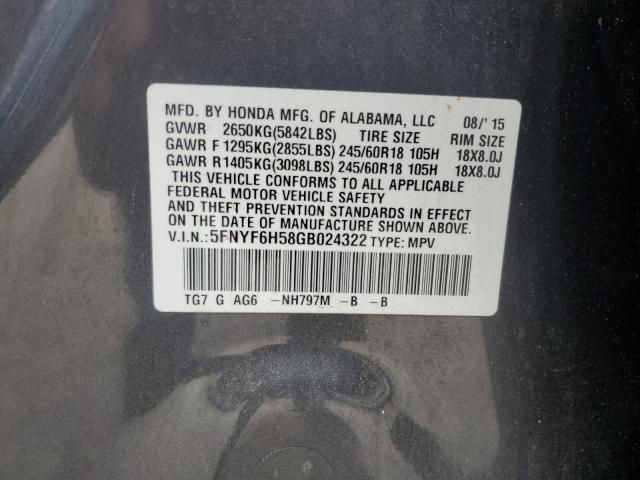 2016 Honda Pilot EXL
