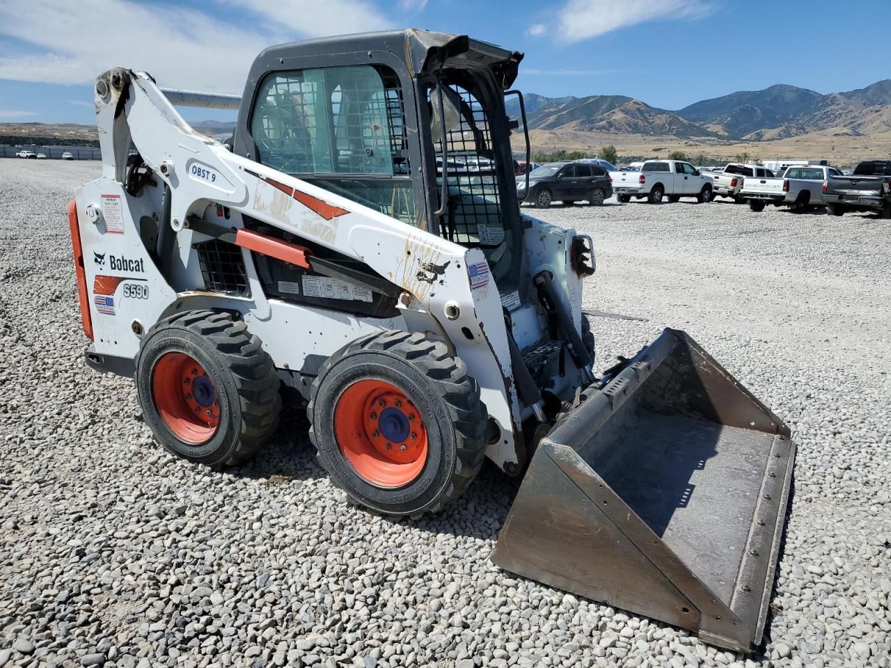 2017 Bobcat S590 Skid Steer Loader