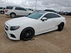 Mercedes-Benz e-Class salvage cars for sale: 2018 Mercedes-Benz E 400 4matic