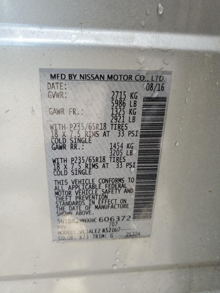 2017 Niss Pathfinder s