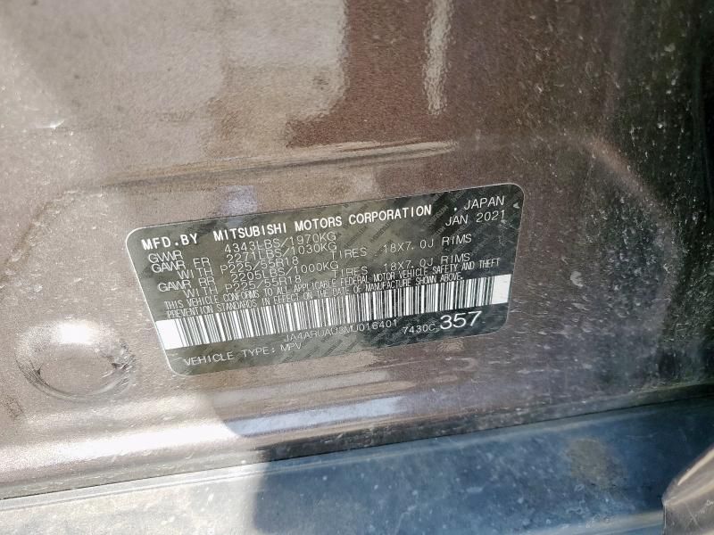 2021 Mitsubishi Outlander Sport es