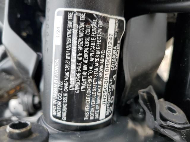 2024 Honda CB1000 RA