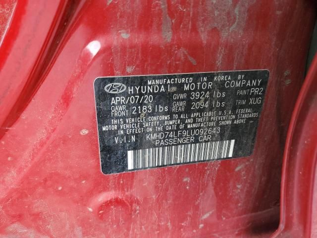 2020 Hyundai Elantra se