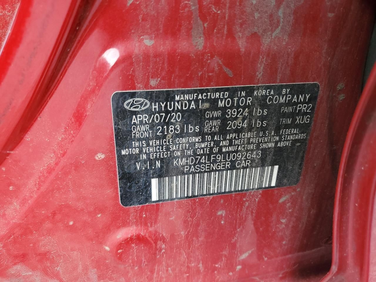 2020 Hyundai Elantra se