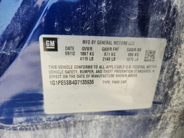 2013 Chev Rolet Cruze lt