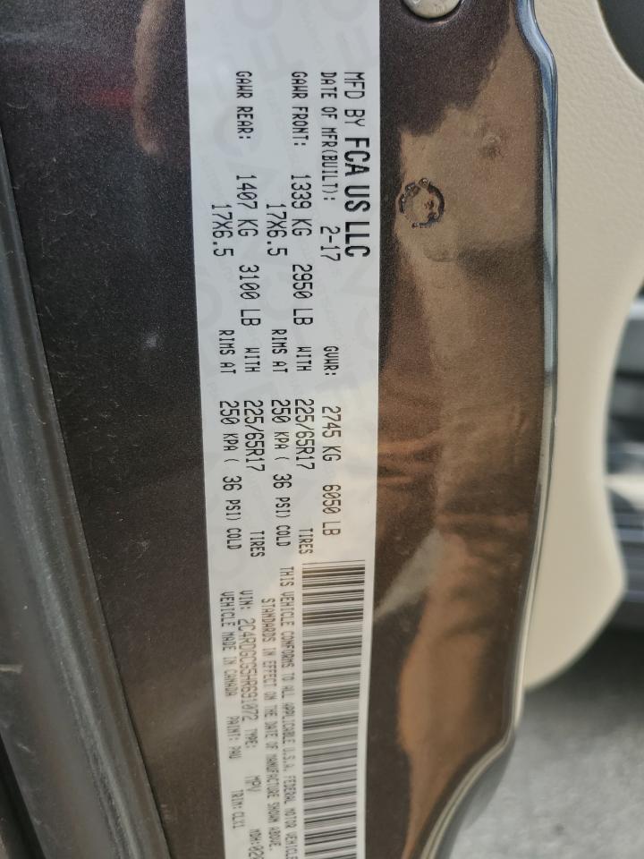 2017 Dodge Grand Caravan sxt