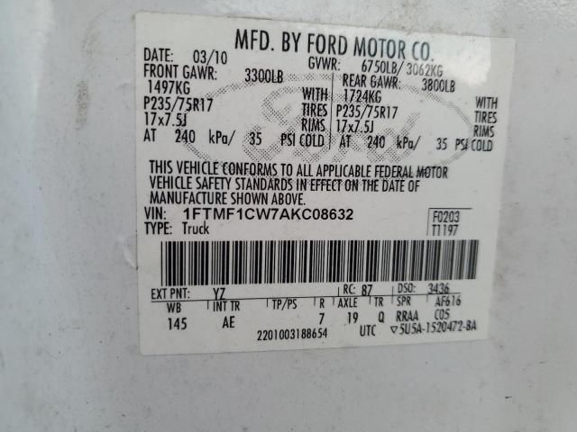 2010 Ford F150