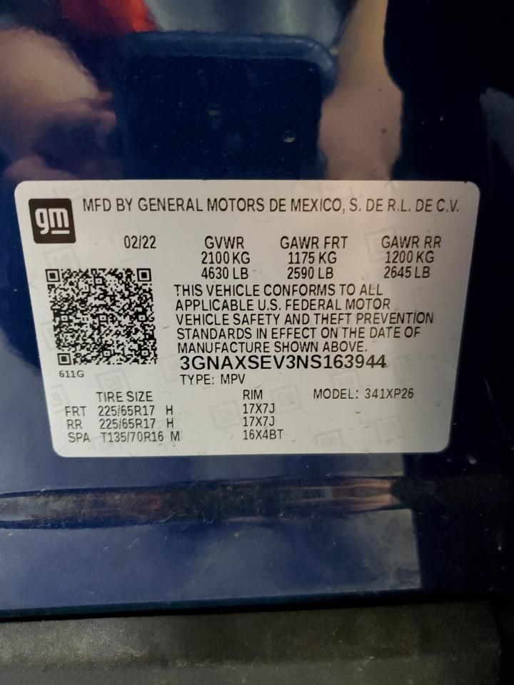 2022 Chevrolet Equinox ls