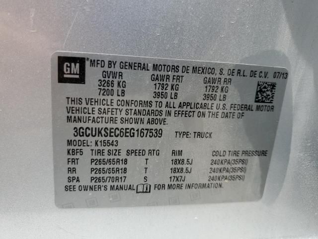 2014 Chevrolet Silverado K1500 LTZ