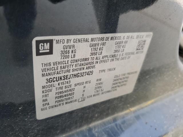 2017 Chevrolet Silverado K1500 LTZ