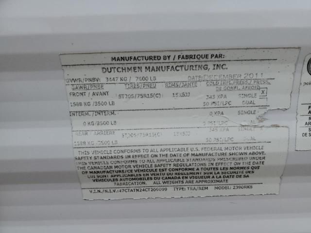 2012 Dutchmen Aspen 2390
