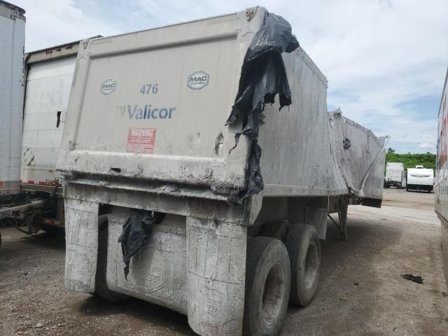 2016 MAC END Dump Trailer