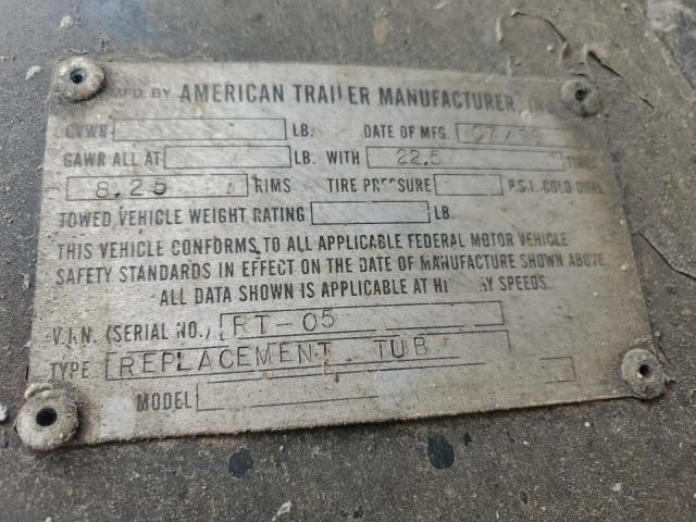 1985 East Manufacturing 2015 East END Dump Trailer