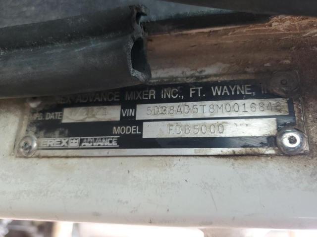 2021 Terex / Terex Advance 2021 Terex Advance Mixer FDB5000 Ready MIX Truck