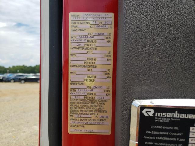 2019 Freightliner Business Class M2 Pumper Fire Truck