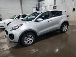 Vehiculos salvage en venta de Copart Ham Lake, MN: 2018 KIA Sportage LX