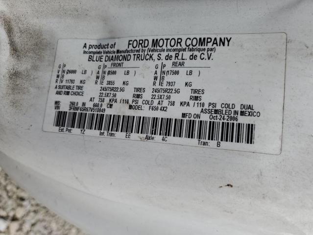 2007 Ford F650 Super Duty