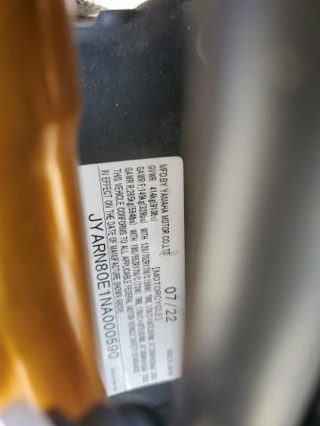 2022 Yamaha MTM890