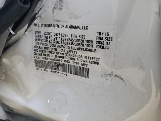 2017 Acura Mdx Technology