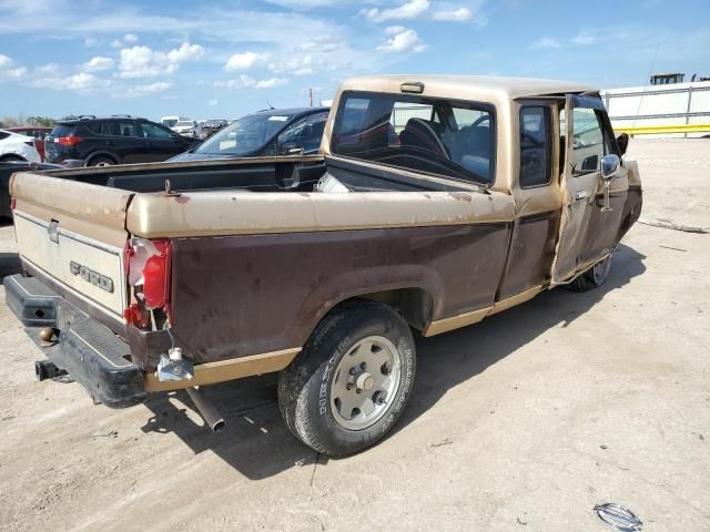 1986 Ford Ranger Super Cab
