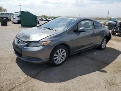 Honda Civic salvage cars for sale: 2012 Honda Civic ex