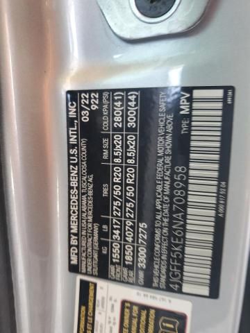 2022 Mercedes-Benz Gls 450 4matic