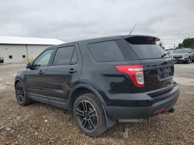 2013 Ford Explorer Police Interceptor