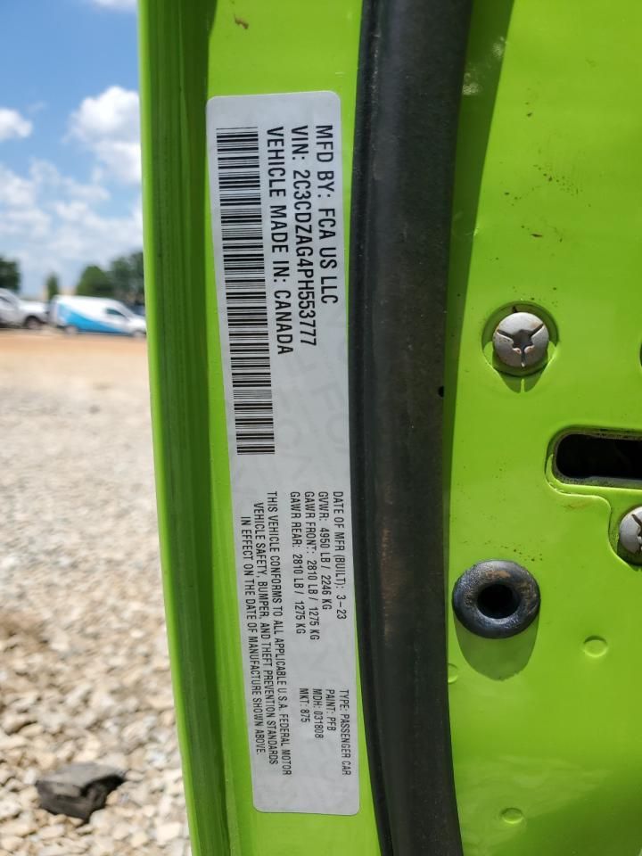 2023 Dodge Challenger sxt