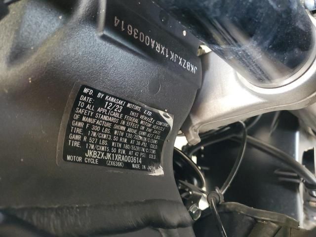 2024 Kawasaki ZX636 K