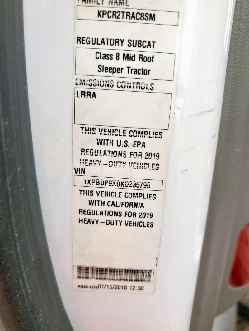 2019 Peterbilt 579
