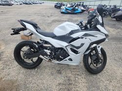 Salvage motorcycles for sale at Mcfarland, WI auction: 2025 Kawasaki EX500
