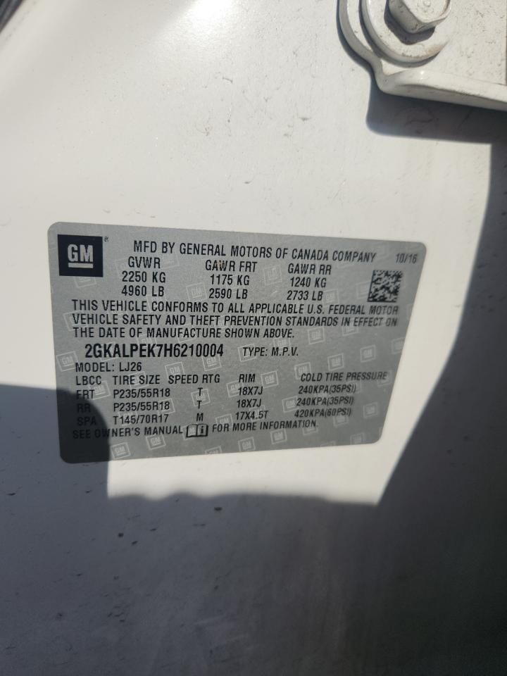 2017 GMC Terrain slt