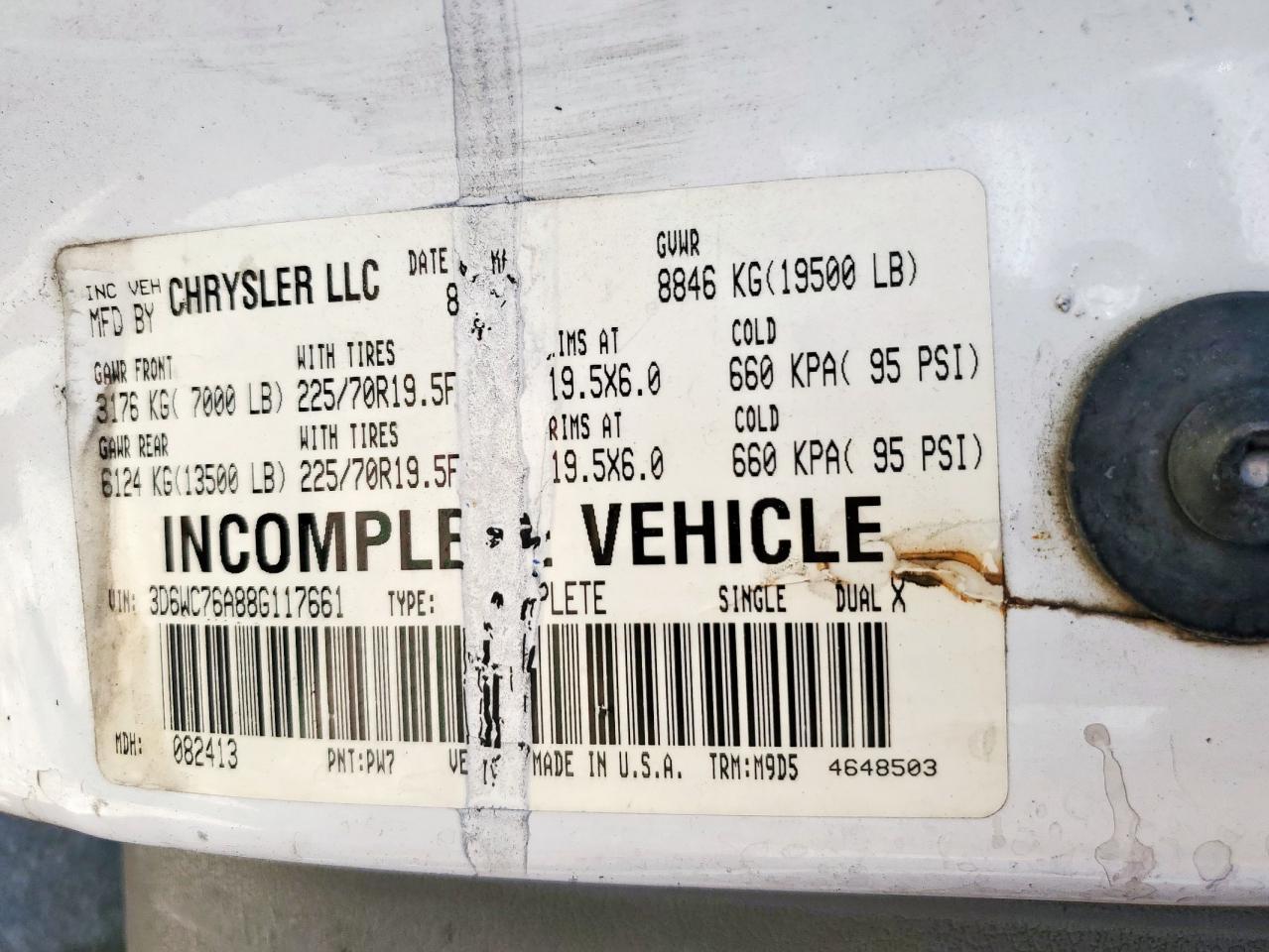 2008 Dodge RAM 5500 ST